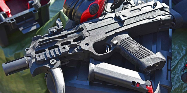 Неофициальное изображение прототипа пистолета-пулемёта Chiappa Firearms