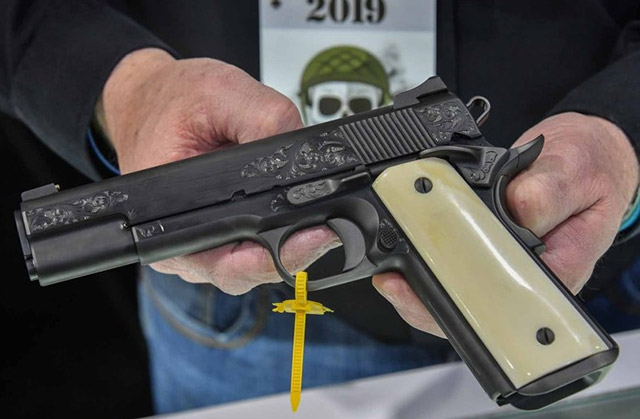 Пистолет Nighthawk Custom VIP Black 1911 был представлен на выставке SHOT Show 2019