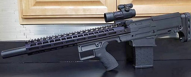 Прототип винтовки FIMS Firearms Straight Pull .308 Bullpup Rifle