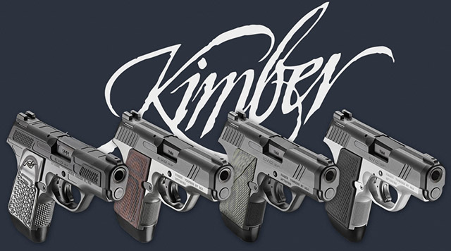 Пистолеты Kimber EVO
Custom Shop (CS) из четырёх вариантов, различающихся внешним
видом и опциями