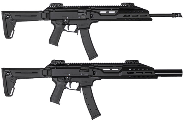 CZ Scorpion EVO 3 S1 Carbine Magpul Edition и EVO 3 S1 Carbine Faux Suppressor Magpul Edition