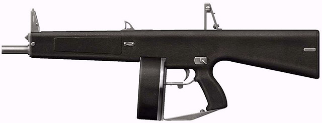 Ружьё 12 калибра Sol Invictus Arms AA-12 может стрелять очередями