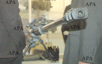Снайперское ружье IST-12,7 производства Азербайджана впервые демонстрируется на международной выставке