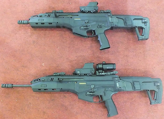 Штурмовые винтовки IWI Carmel со стволами разной длины