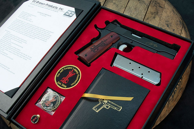 Пистолет Jeff Cooper Commemorative 1911 от компании Ed Brown Products, Inc.