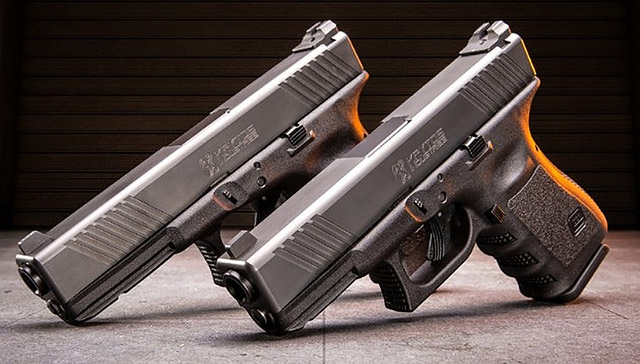 титановые затворы для пистолетов Glock от Krytos Industries