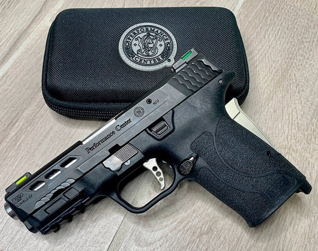 Пистолет Smith & Wesson M&P9 Shield EZ Silver от Performance Center