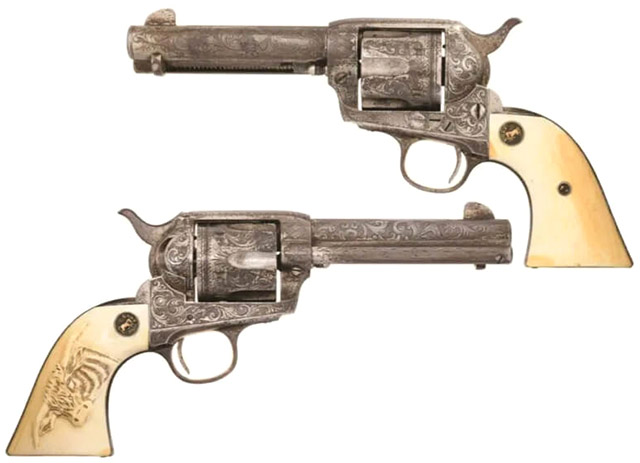 Револьвер Colt, подаренный президенту США Теодору Рузвельту