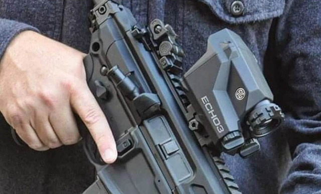 Sig Sauer Echo3 устанавливается на планку «пикатини»