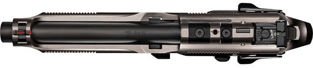 Beretta 92X Performance Defensive и Beretta 92X RDO оснащены 
универсальной системой для установки коллиматиорных прицелов на затворе