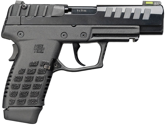 KelTec P15 в настоящее время является самым тонким двухствольным пистолетом 9x19: всего 22 миллиметра