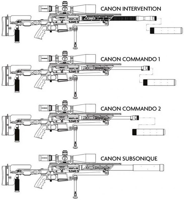 Снайперская винтовка PGM Ultima Ratio предлагается в пяти различных конфигурациях