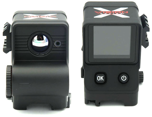 X-Vision Optics TR1 оснащён 13-мм объективом и AMOLED-дисплеем с диагональю 1,63