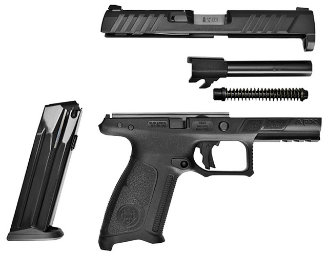 Неполная разборка пистолета Beretta APX A1 FS