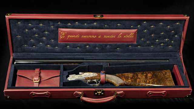 К 700-летию со дня смерти Данте Алигьери фирма Beretta выпустила юбилейное ружьё