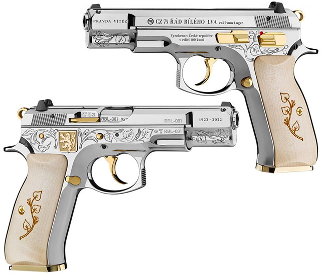 CZ 75 Order of the White Lion Edition