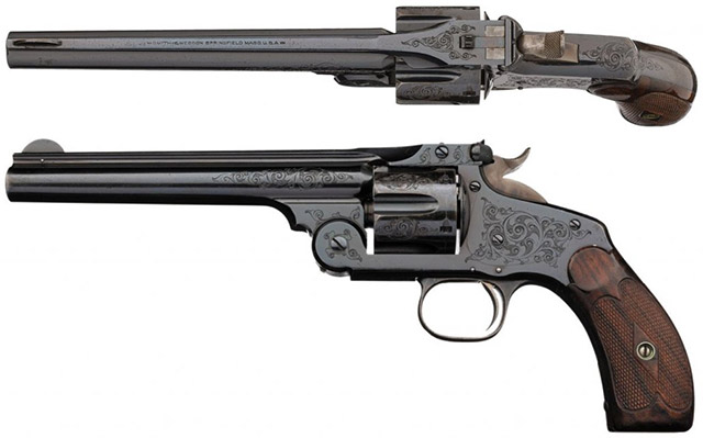 Smith & Wesson № 3 с серийным номером 32661, принадлежавший Теодору Рузвельту