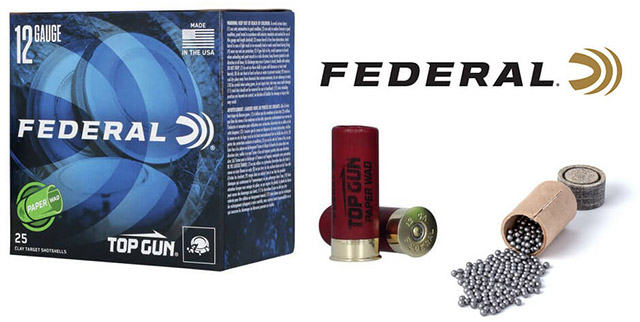 Компания Federal Ammunition начала выпуск дробовых патронов с бумажным пыжом-контейнером