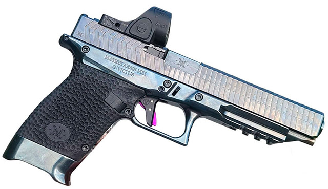 Фирма Matrix Arms представила «глокоид» в формате G34 со стальной рамкой