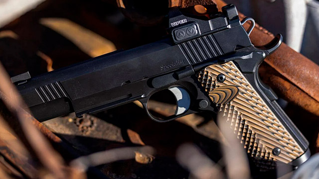 Новый пистолет фирмы Dan Wesson адаптирован под три типа крепления коллиматоров