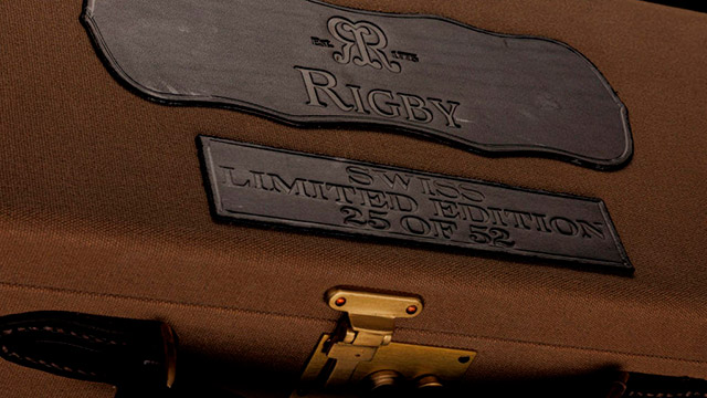 Винтовка Swiss Rigby под патрон 7,5×55 выпущены тиражом всего 52 экземпляра