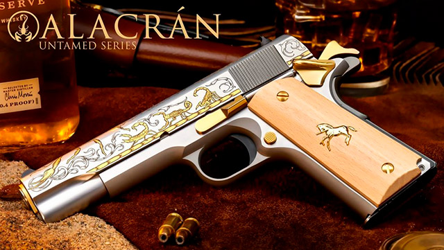 Пистолет Alacran стал второй моделью в серии Untamed, посвящённой самым опасным представителям фауны