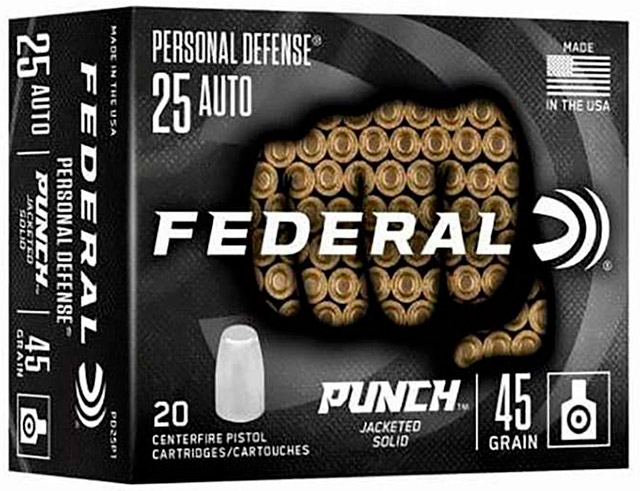 Federal Punch .25 ACP