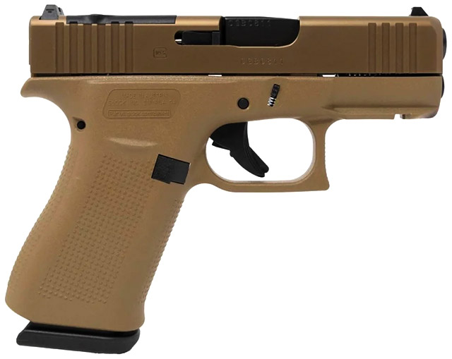 Coyote Brown
 Glock 43X MOS