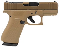 Coyote Brown Glock 43X MOS