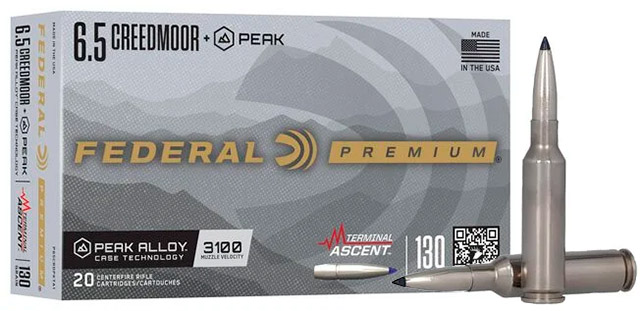 Federal 6.5 Creedmoor + Peak