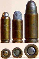 Слева направо: 2.7 mm Kolibri, 3 mm Kolibri. 4.25 mm Liliput