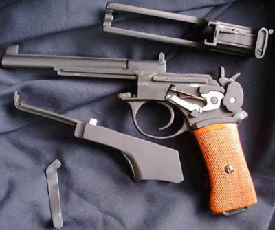 Mannlicher M1901 / M1905 неполная разборка