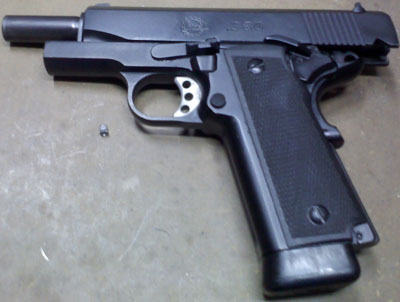 Pistola .380 GC MD1 на затворной задержке