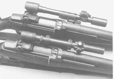 способы крепления оптических прицелов на M1 Garand