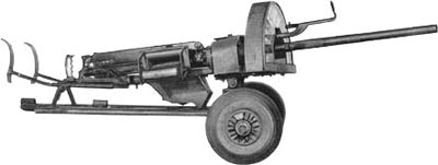 15-мм крупнокалиберный пулемет MG.151/15 в варианте зенитного пулемета