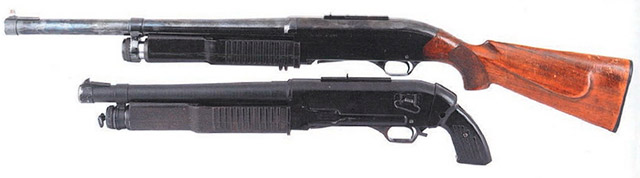 КС-23 и КС-23М (со снятым плечевым упором)