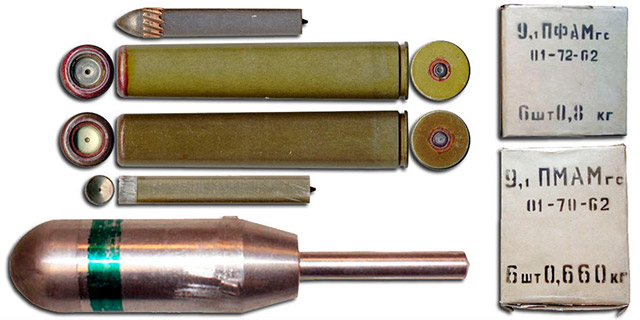 Боеприпасы для «Бури» и маркировка упаковки патронов
