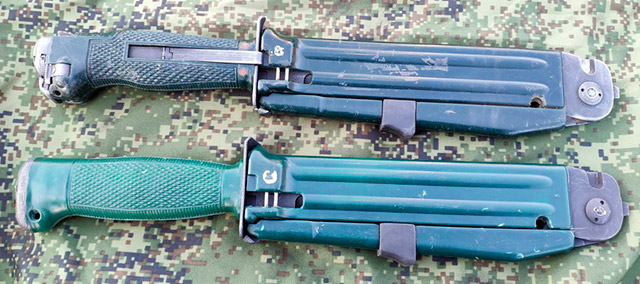 Ножи НРС-2 (вверху) и НР-2 (внизу)
