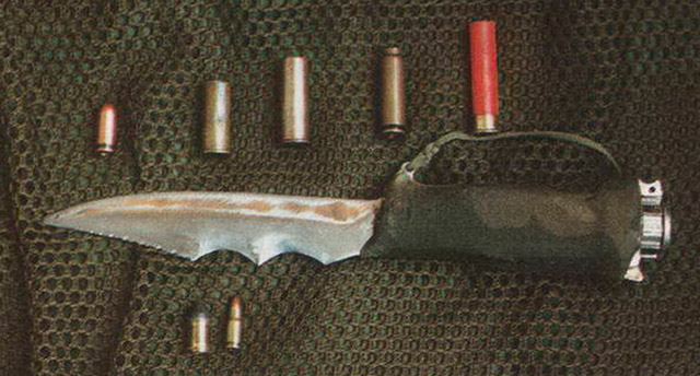 Нож «Леший-2» и варианты используемых боеприпасов