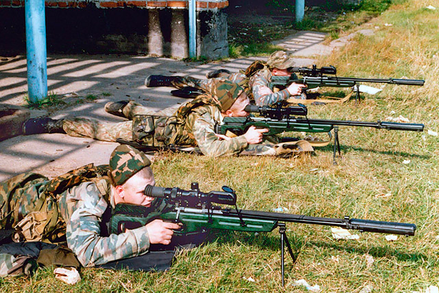 Войсковые испытания винтовок СВ-98