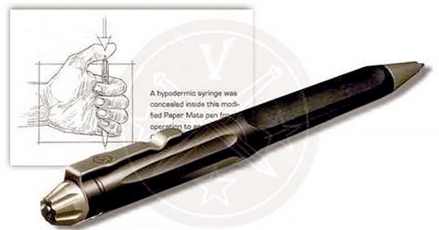 Шариковая ручка — шприц с ядом, разработанная ЦРУ для покушения на Ф. Кастро