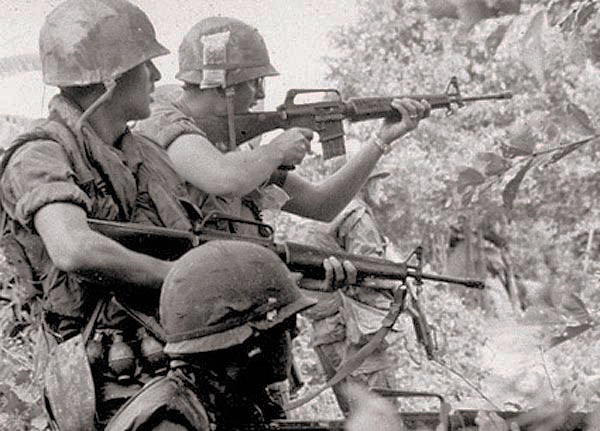М16 стала «визитной карточкой» американских солдат во Вьетнаме