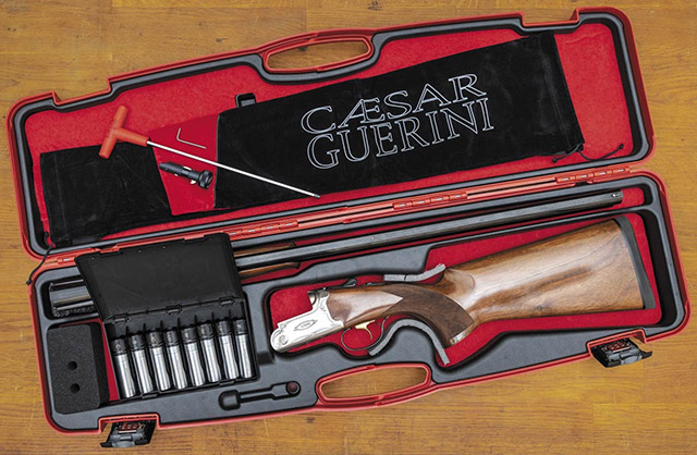 Полный комплект поставки ружья Caesar Guerini Temper Sporting