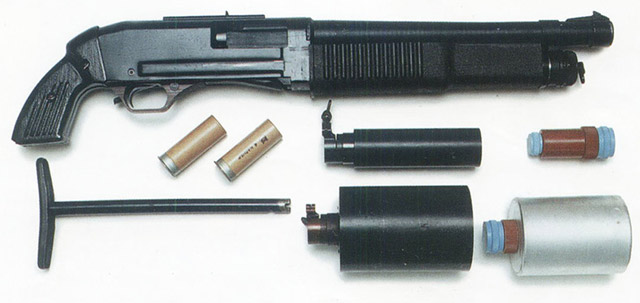 Комплекс КС-23М с боеприпасами и насадками «Насадка-6» и «Насадка-12»