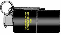 Американская наступательная фугасная ручная граната MК3А2 (MK3A2 concussion offensive hand grenade)