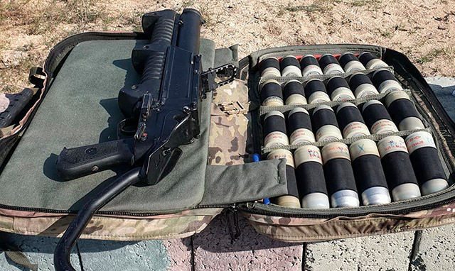 Рюкзак гранатомётчика для ГМ-94 и 24 выстрелов к нему