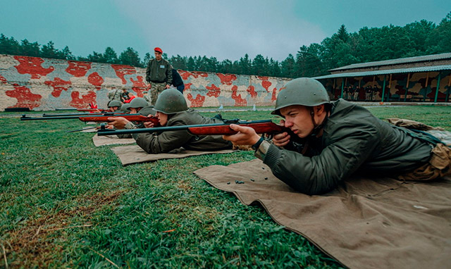 Использование ТОЗ-8 при подготовке метких стрелков внутренних войск