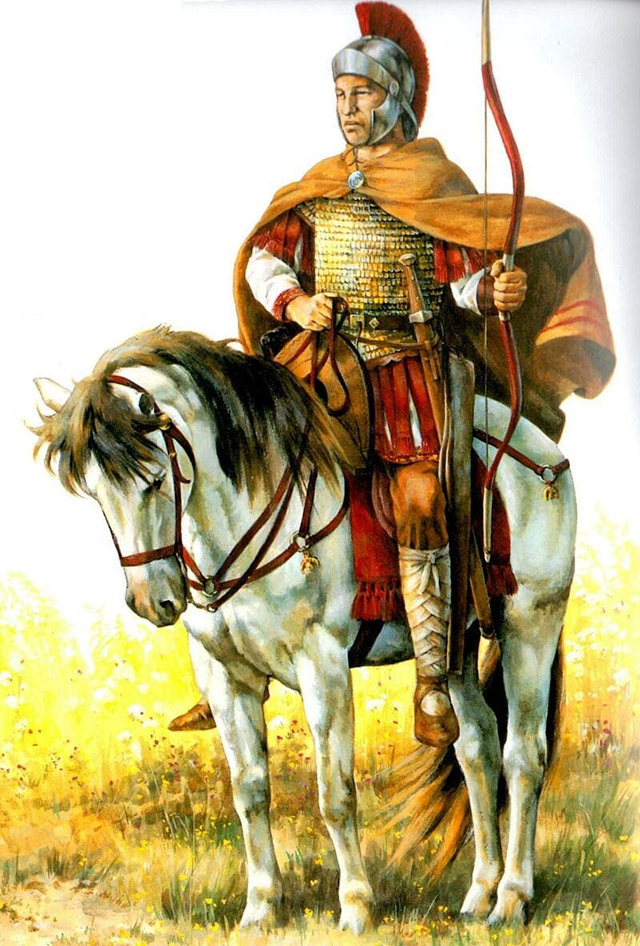 Конный лучник Римской империи (236-565 гг.)