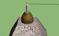 Вспомогательная противопехотная мина В-1 (Be.Schue.Mi. W-1)