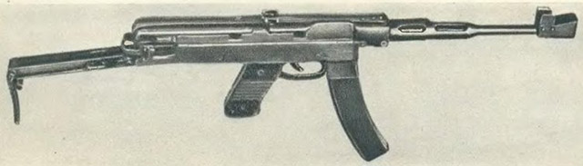 Пистолет-пулемёт Шпагина ППШ-2 со стальным прикладом